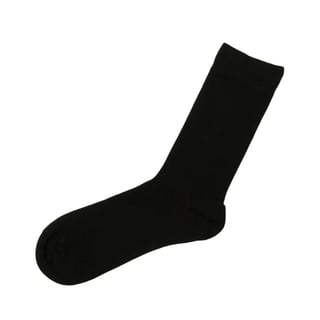 Wollen Sokken Dunnere Versie - Zwart (Joha)
