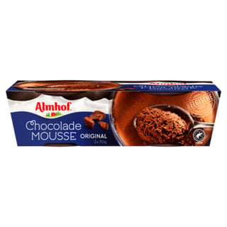 Almhof Chocolade Mousse 2 X 70 Gram