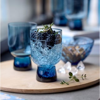 Glas Sorrento Blue