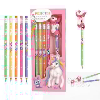 Ylvi Potlodenset Met Gum Unicorn