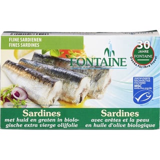 Sardines Huid en Graten