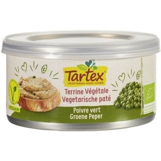 Tartex Vega Paté Groene Peper 125g
