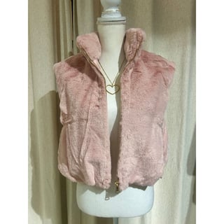 Trendy Soft Gilet - Roze