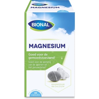 Bional Magnesium + Calcium - Bij Vermoeidheid en Spierpijn - 40 Capsules