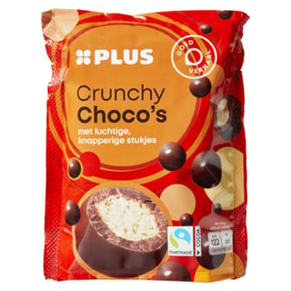 PLUS Choco's Crunchy Fairtrade