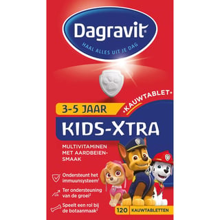 Dagravit Kids Xtra 2-5jaar 120st 120