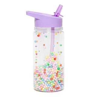 Petit Monkey Drinking Bottle Macaron Pops Lilac