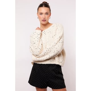 FLURESK Knitted Sweater Nayra Off White