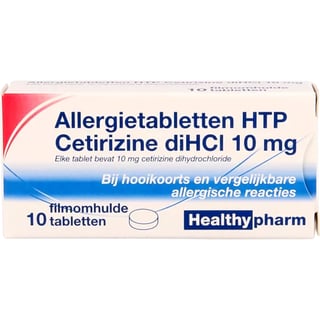 Healthypharm Allergietabl. Cetirizine 10mg 1