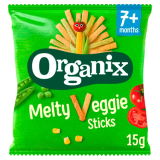 Organix Veggie Groente Sticks 7+m