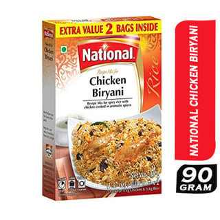 National Chicken Biryani 78 Grams