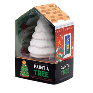 Crocodile Creek Paint a ceramic/Christmas Tree