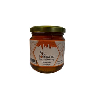 Roze tijmhoning 250g Spanje Honingwinkel (vloeibaar)