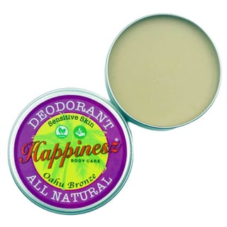Happinesz Sensitive Vegan All Natural Deodorant Oahu Bronze