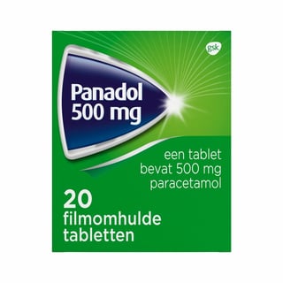 Panadol Gladde Tablet 500mg 20st 20