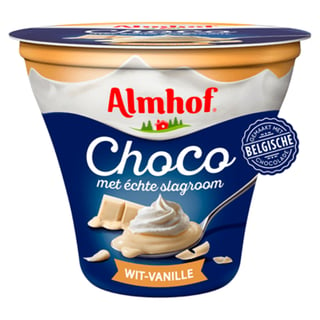 Almhof Choco Met Slagroom Wit-Vanille