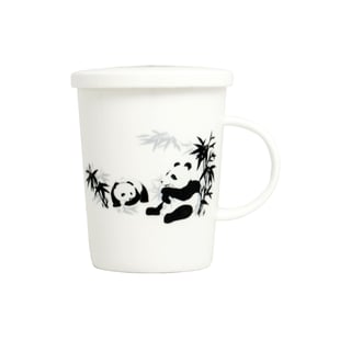 Tea Mug With Filter Panda