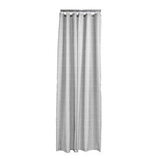 Shower Curtain Soft Grey Tiles