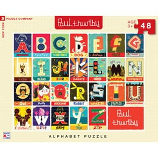 Puzzel Alphabet 48st