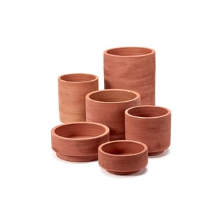 Serax Pot Cylinder Rood