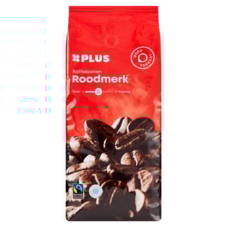 PLUS Koffiebonen Roodmerk Fairtrade