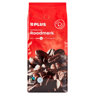 PLUS Koffiebonen Roodmerk Fairtrade