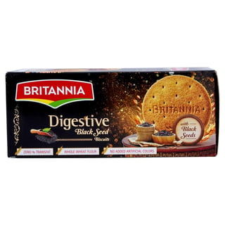 Britannia Digestive Black Seed Biscuits 350Gr