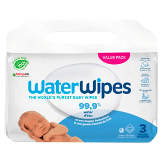 Waterwipes Babydoekjes 3x48 Stuks