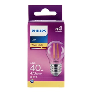 Philips LED Filament Kogel 40W E27 Box
