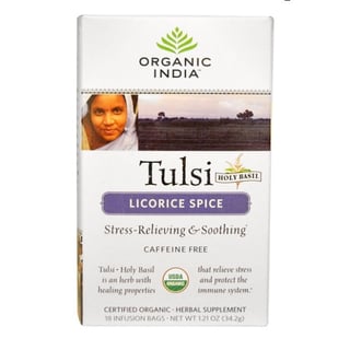 Organic India Thee Tulsi Licorice Spice 25Stuks