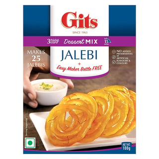 Gits Jalebi Mix With Bottel 100 Grams