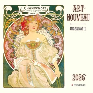 Art Nouveau - Jugendstil - Kalender 2026