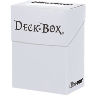 Deckbox Solid White