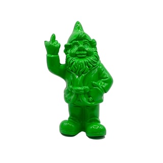Beeldje Kabouter Fuck You Groen 10cm