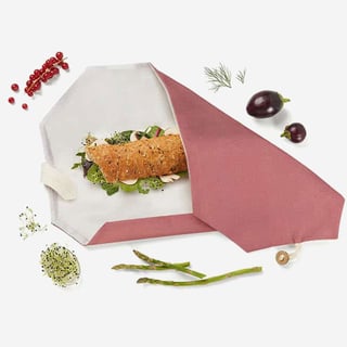 Herbruikbare lunchwrap biokatoen Boc’n’Roll - Roll'Eat