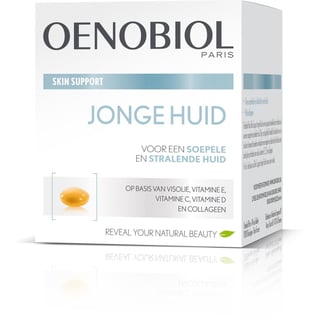 Oenobiol Paris Skin Support Jonge Huid 40 Capsules Op Basis Van Collageen