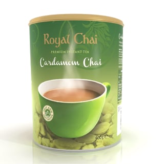 Royal Chai Elaichi (Unsweet) Tub 400 Grams