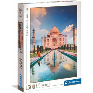 Puzzel High Quality 1500 Stukjes Taj Mahal Clementoni