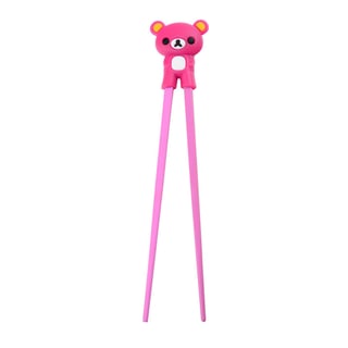 Kinder Eetstokjes Beertje Roze 22cm