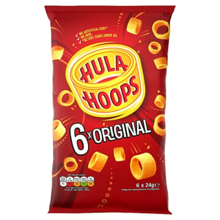 Hula Hoops Original 6 Pack 24G