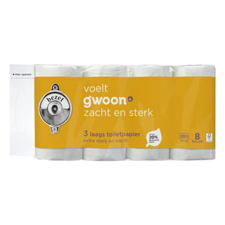 G'Woon Toiletpapier 3 Laags