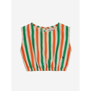 Bobo Choses Vertical Stripes woven Top