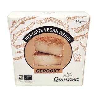 Quevana Aged & Smoked Cashew Nuts Cheese (Organic) 80g
