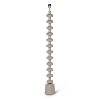 Vloerlamp Voet Disc Taupe Aluminium 15x137cm