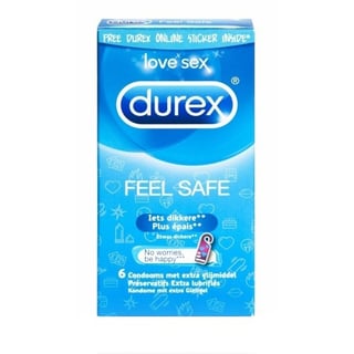 Durex Emoji Condooms Feel Safe 6 St