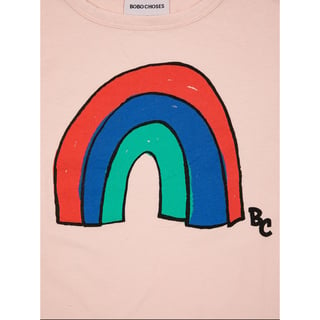 Bobo Choses Rainbow T-Shirt - Maat: 2-03Y