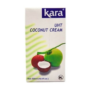 Uht Natural Coconut Cream Kara 500 Ml