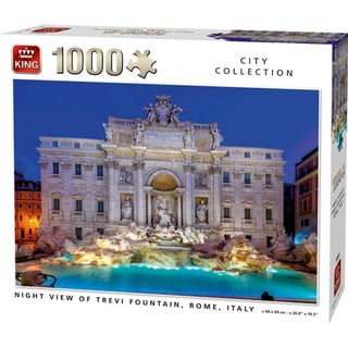 Puzzel 1000 Stukjes Fountain Rome