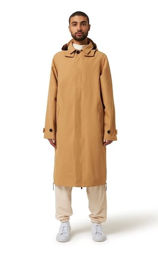 Coat Mac - Color: Iced Coffee - Size: M
