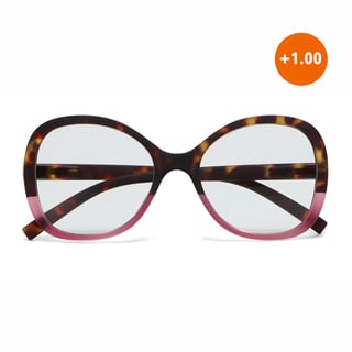 Leesbril VERONA Butterfly Havana Pink OK049HP